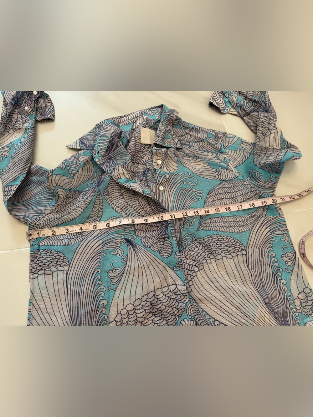 CAPRI Button Down Shirt 46 Italy - Picture 6 of 11